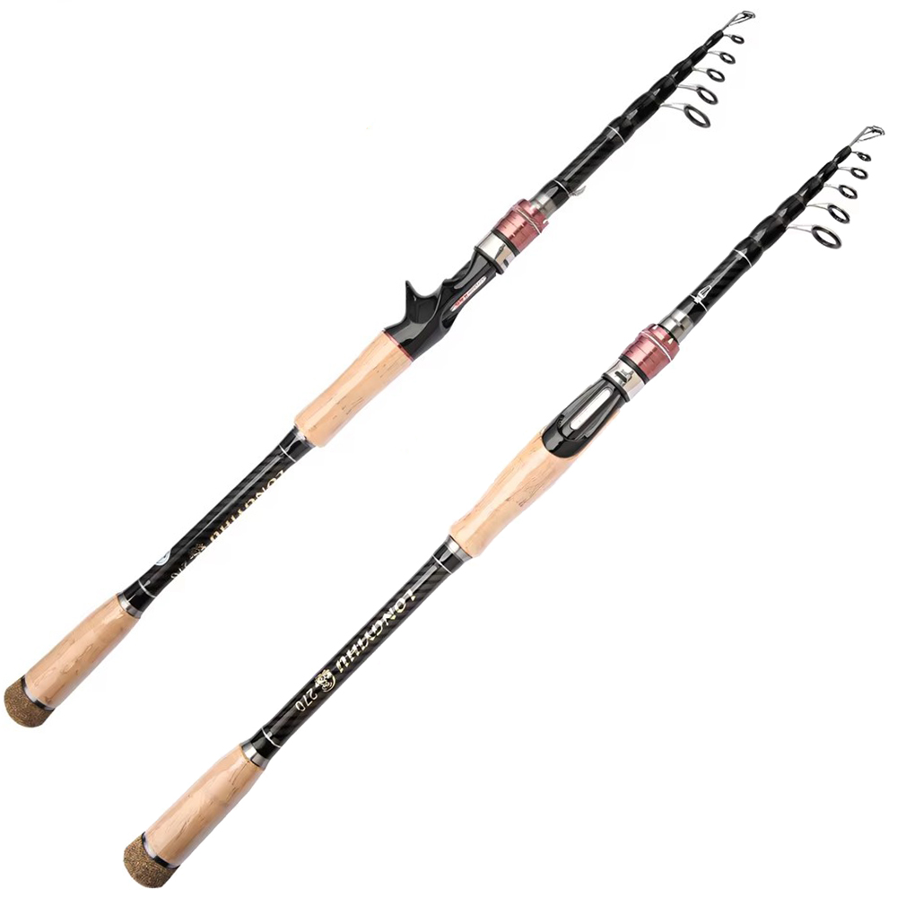 Fishing Rod Surf - 11 Pound Fishing Rod,Carbon Fiber Telescopic
