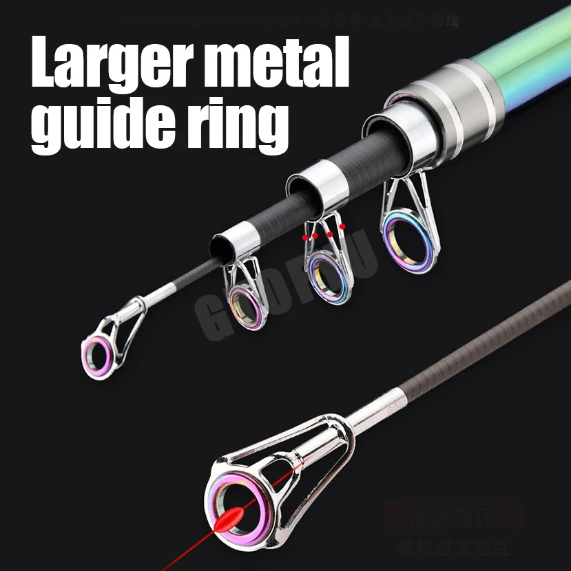 2.1m 2.7m  3.9m 4.5m Telescopi - Fishing Rod Surf reseña y precio
