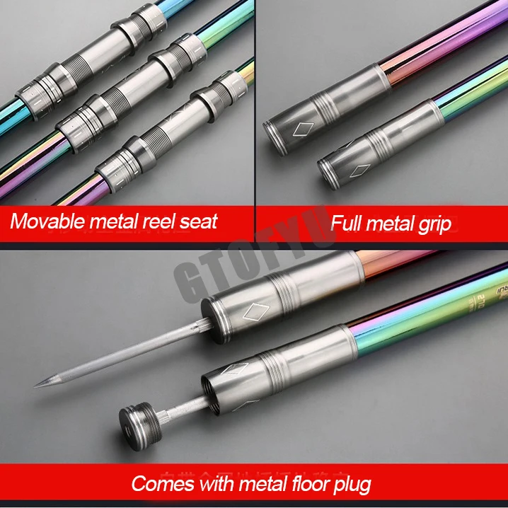 2.1m 2.7m  3.9m 4.5m Telescopi - Fishing Rod Surf reseña y precio