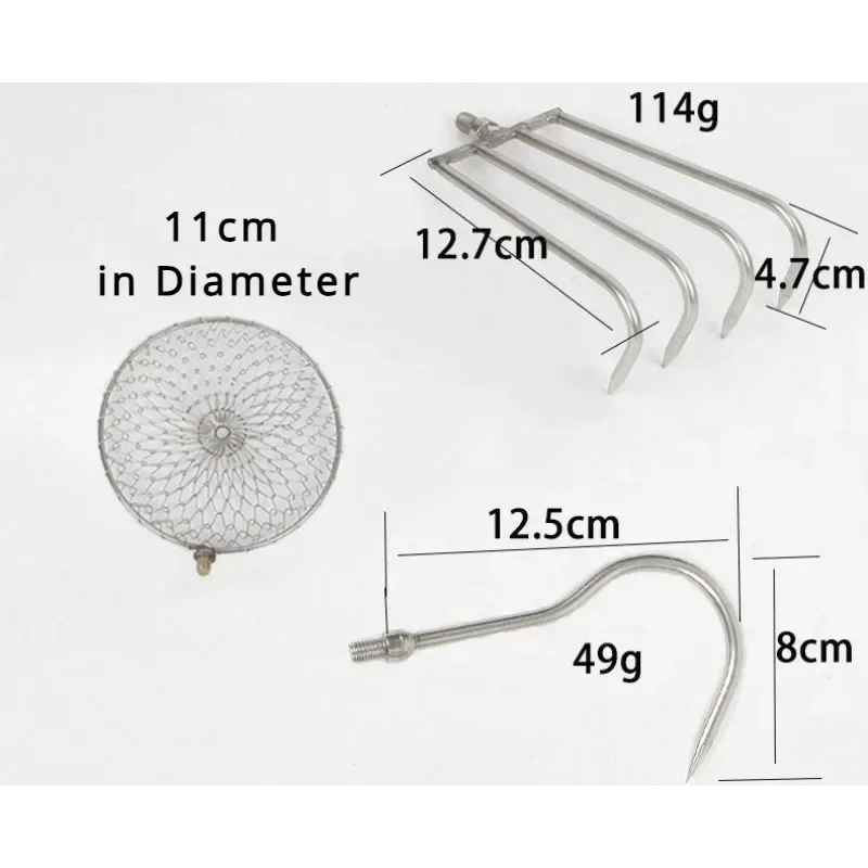 Stainless Steel Telescopic Rod - Fishing Rod Ice reseña y precio