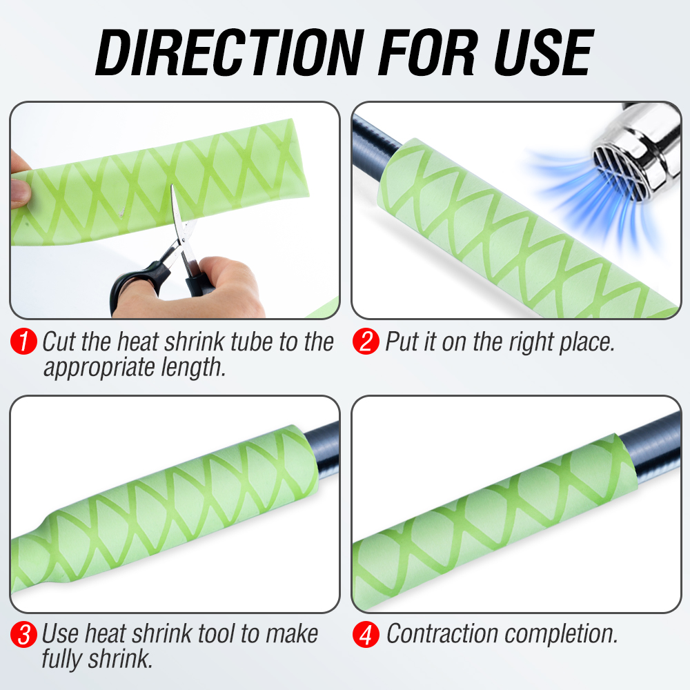 1Pc Luminous Fishing Rod Grip  - Fishing Rod Case reseña y precio