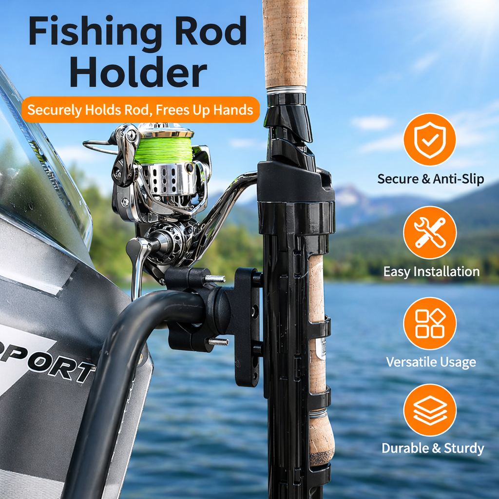 Adjustable Fishing Rod Holder  - Fishing Rod Spinning reseña y precio