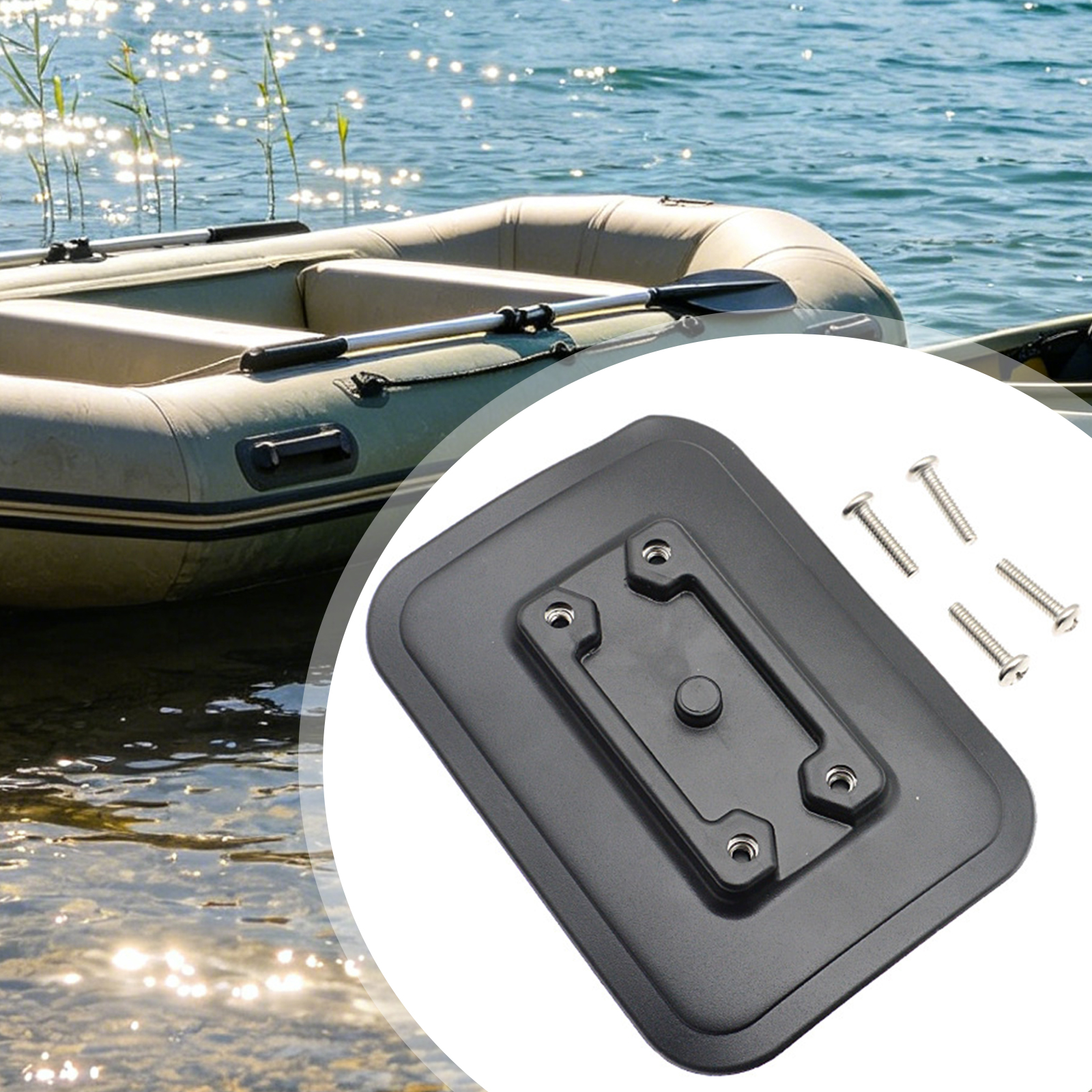 1 Set Inflatable Boat Fishing  - Fishing Rod Holder reseña y precio