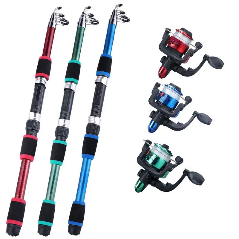 Fishing Pole Set Full Kits Wit - Fishing Rod Surf reseña y precio