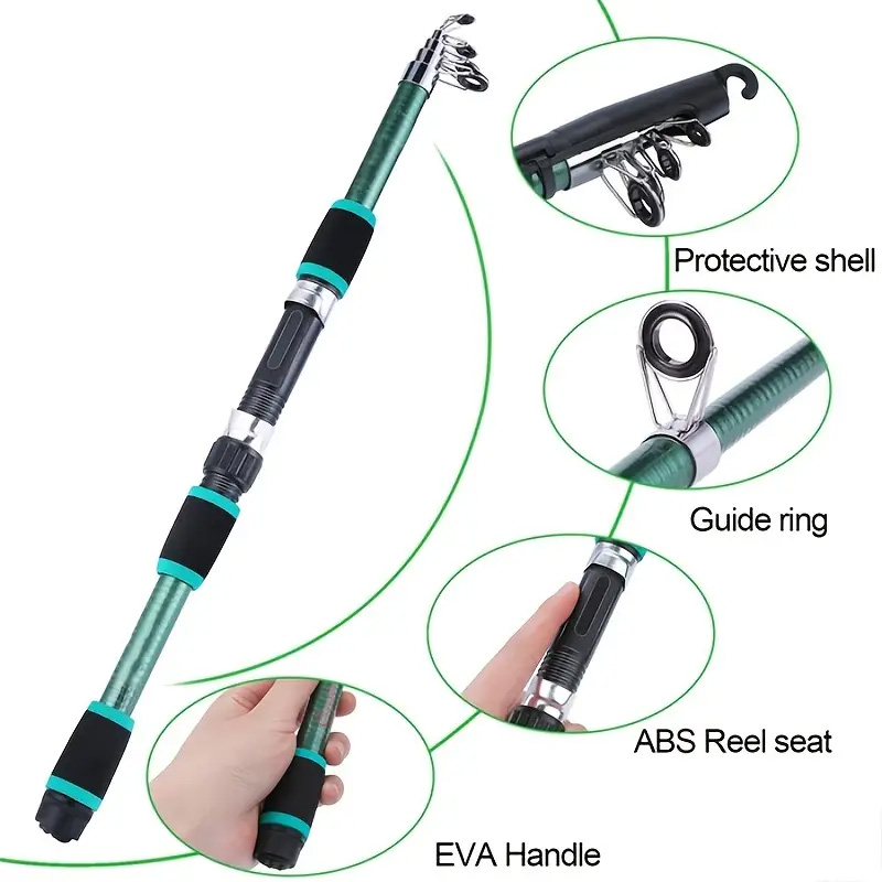 Fishing Pole Set Full Kits Wit - Fishing Rod Surf reseña y precio
