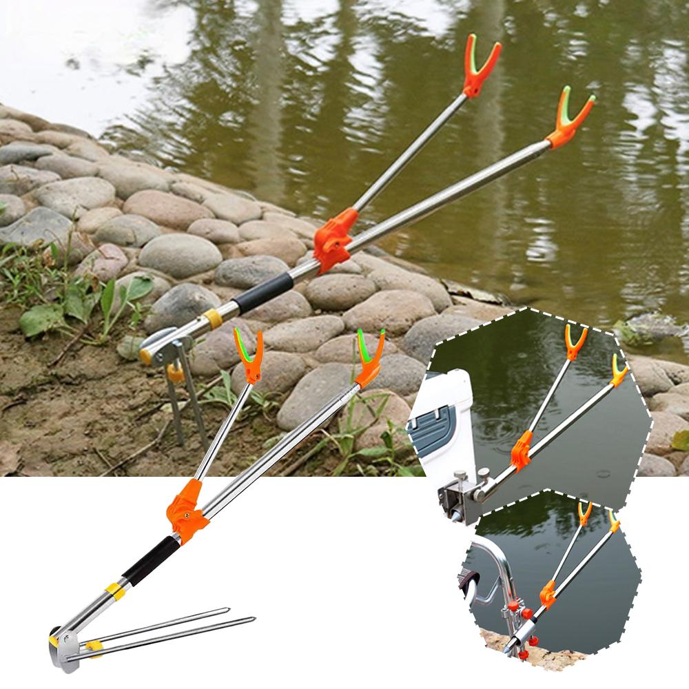 Ground Fishing Rod Stand Brack - Fishing Rod Case reseña y precio