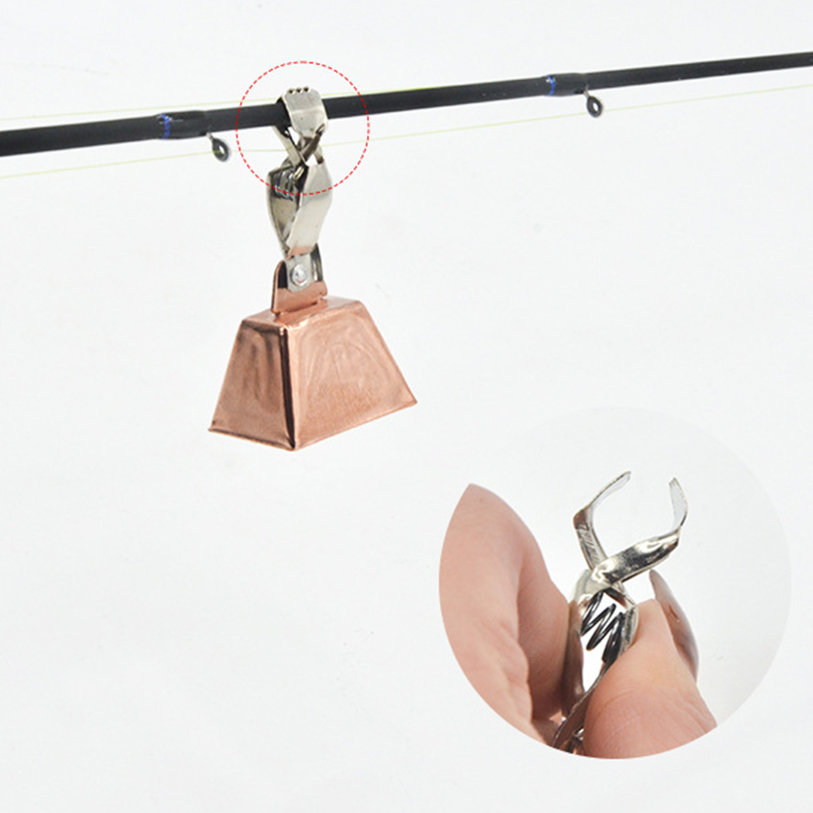 Fishing Bell Alarm Stainless S - Fishing Rod Casting reseña y precio