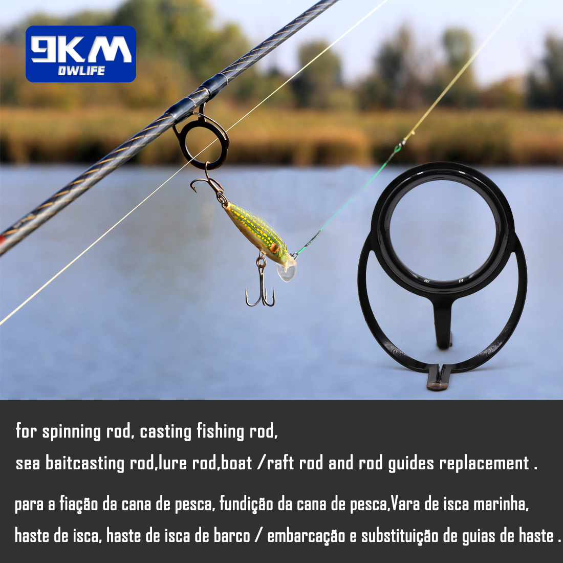 Fishing Rod Repair Kit Spinnin - Fishing Rod Building Kit reseña y precio