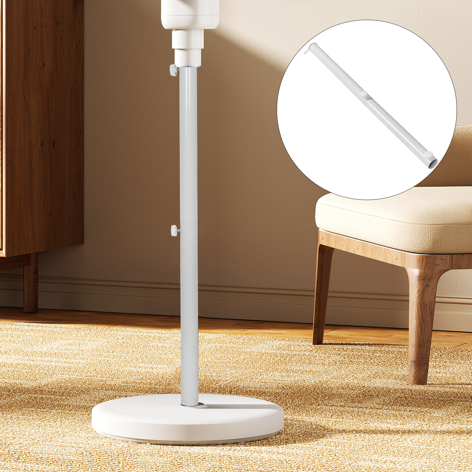 Electric Fan Support Column Te - Fishing Rod Holder reseña y precio