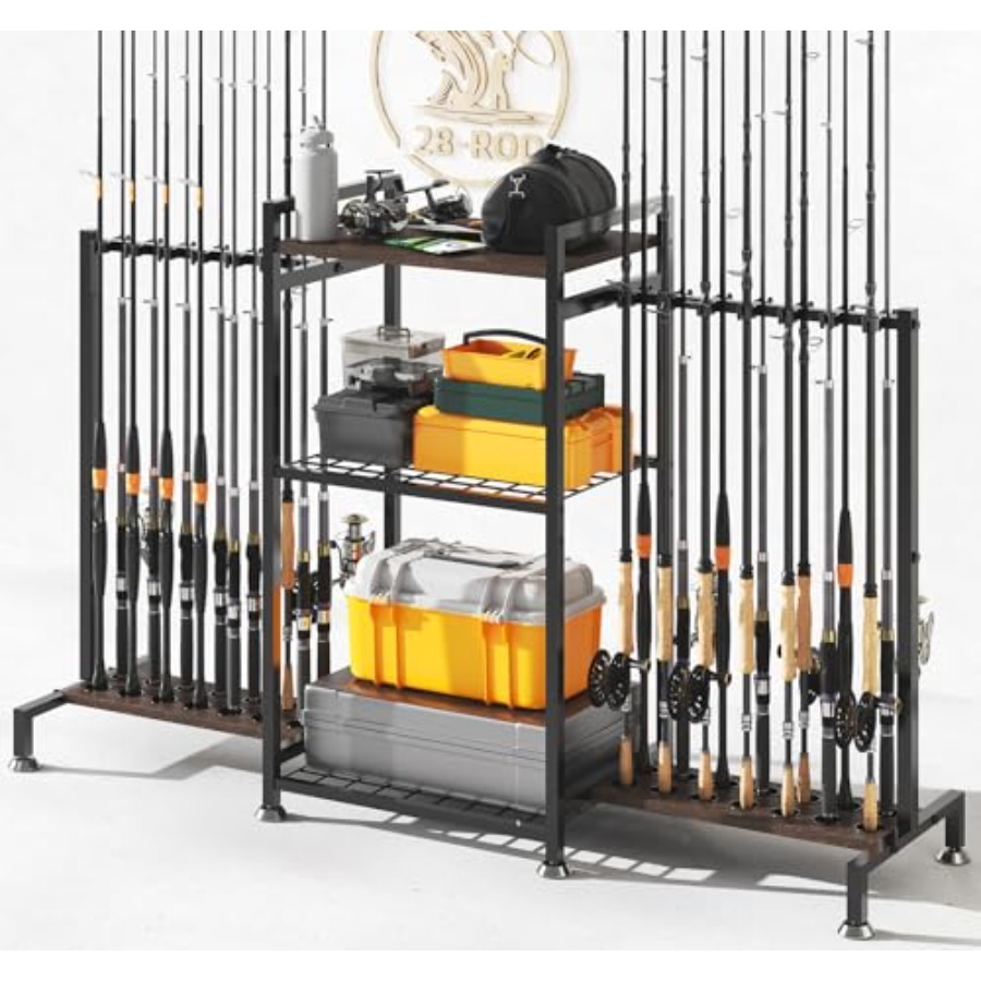 Fishing Rod Holder for Ground  - Fishing Rod Rack reseña y precio