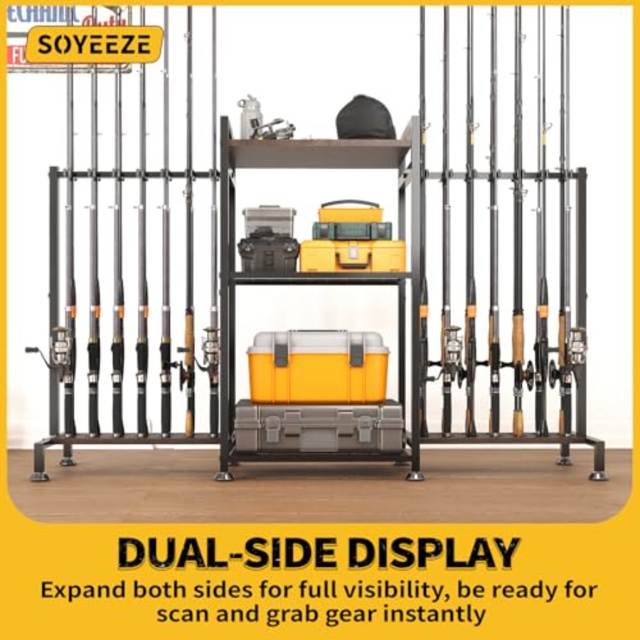 Fishing Rod Holder for Ground  - Fishing Rod Rack reseña y precio
