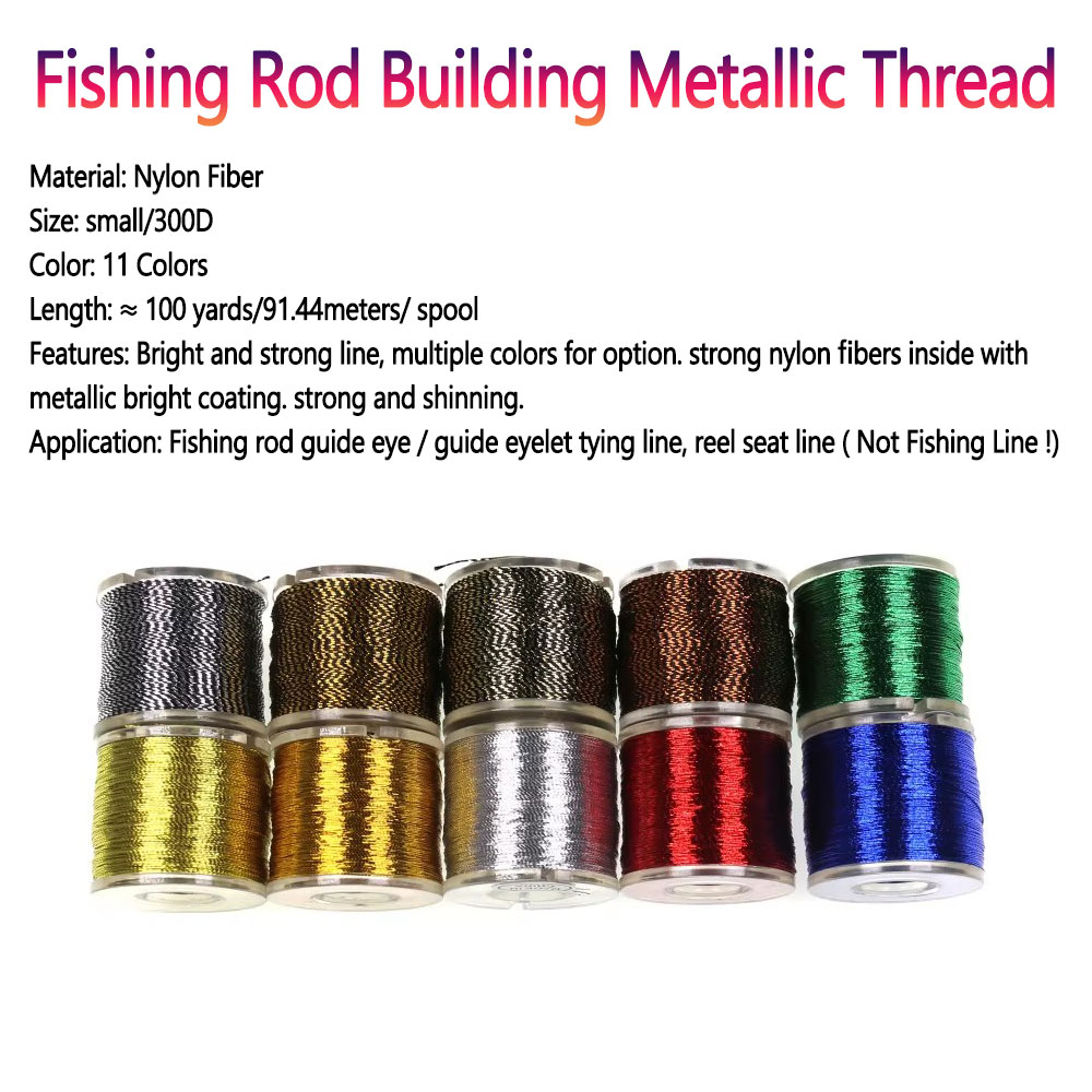 100 yards/Spool Fishing Rod Bu - Fishing Rod Guide Replacement reseña y precio