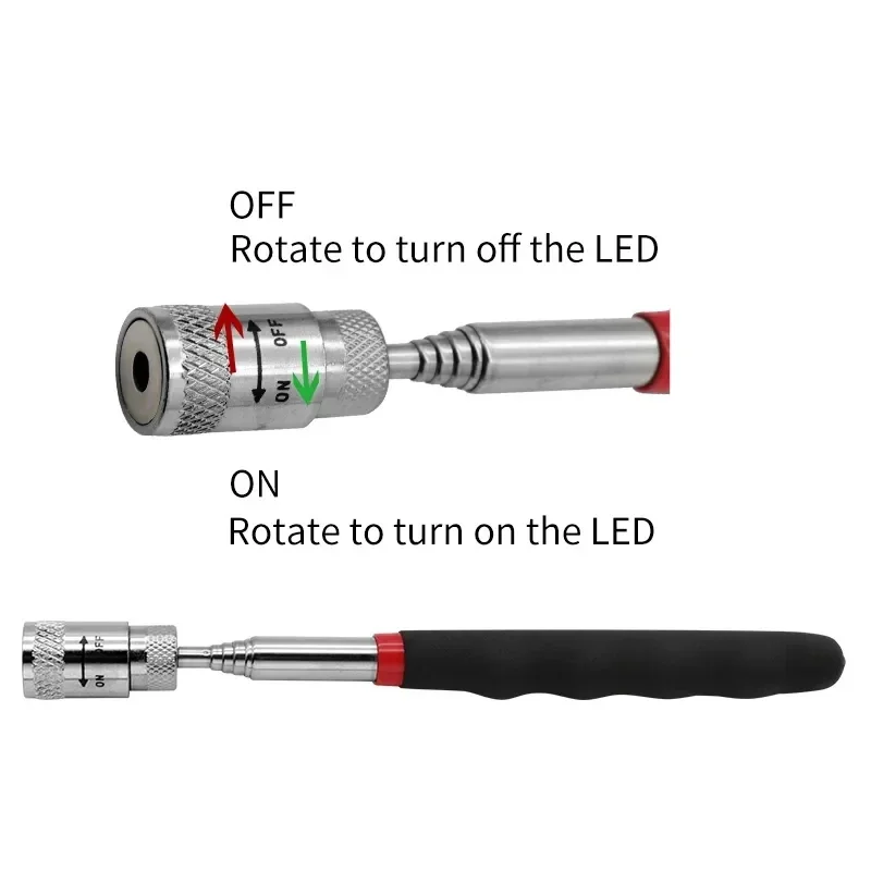 Telescopic Magnetic Pen with L - Fishing Rod Telescopic reseña y precio