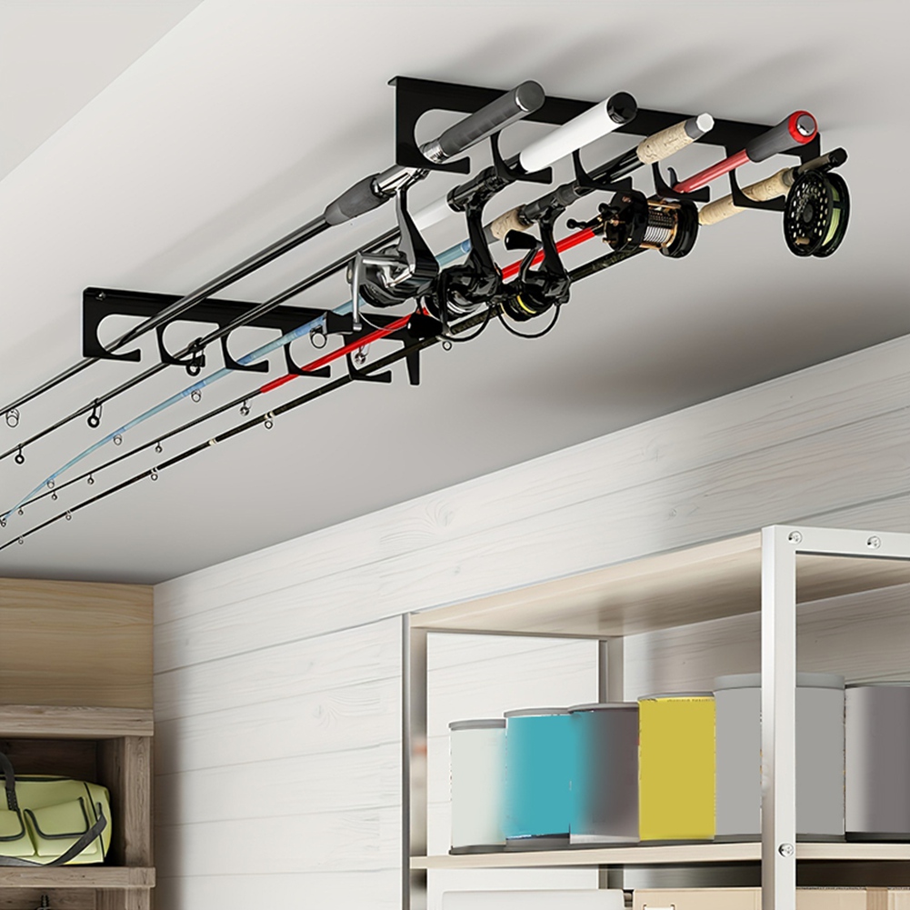 B48B-Wall/Ceiling Mount Fishin - Fishing Rod Rack reseña y precio