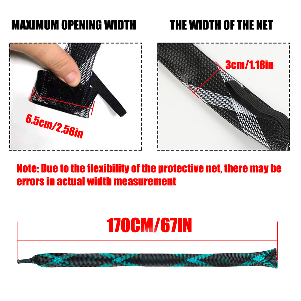 OUYALINE Fishing Rod Protectiv - Fishing Rod Case reseña y precio