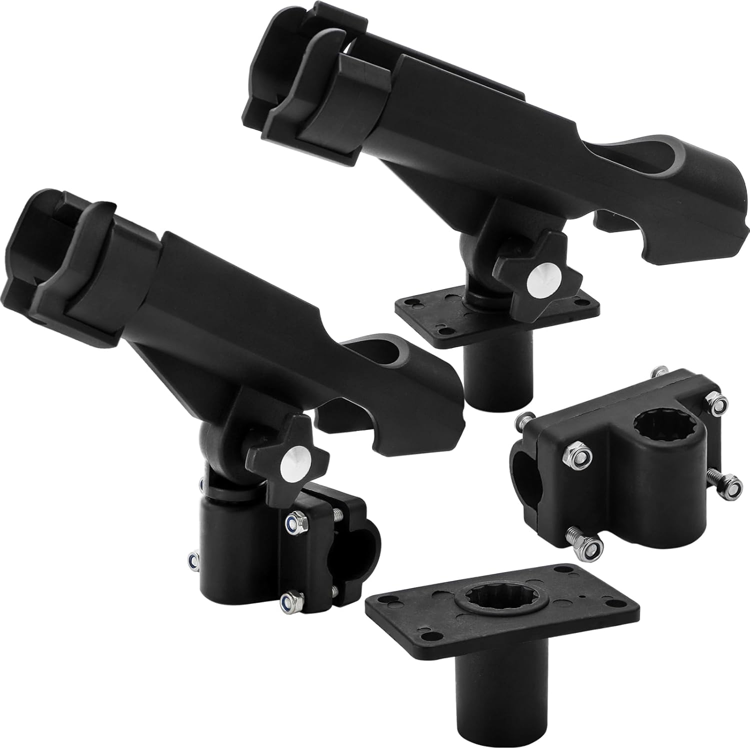 2 Pack Fishing Rod Holder with - Fishing Rod Combo reseña y precio