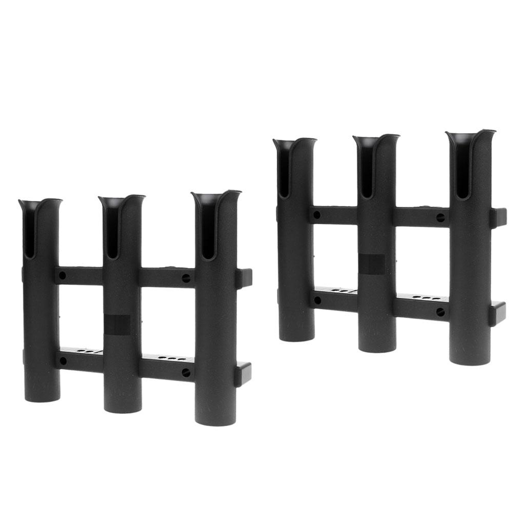 Black PP Fishing Rod Holder Ra - Fishing Rod Rack reseña y precio