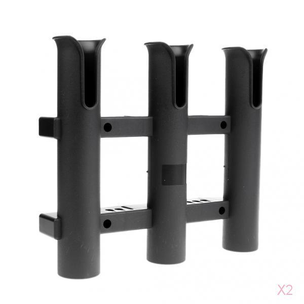 Black PP Fishing Rod Holder Ra - Fishing Rod Rack reseña y precio