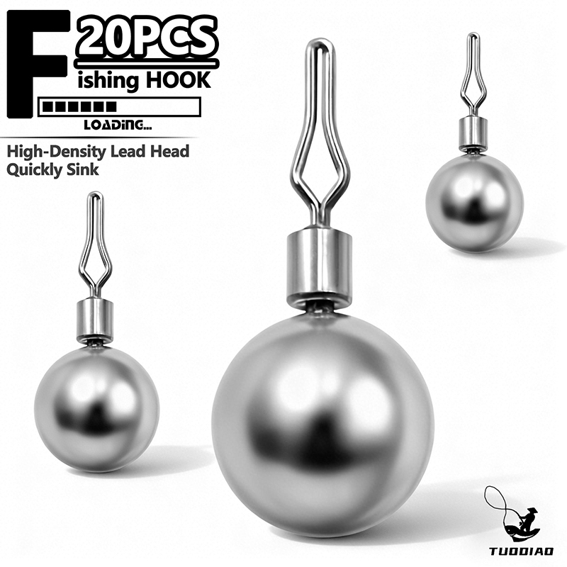 [TUODIAO] Round Drop Shot Sink - Fishing Rod Building Kit reseña y precio