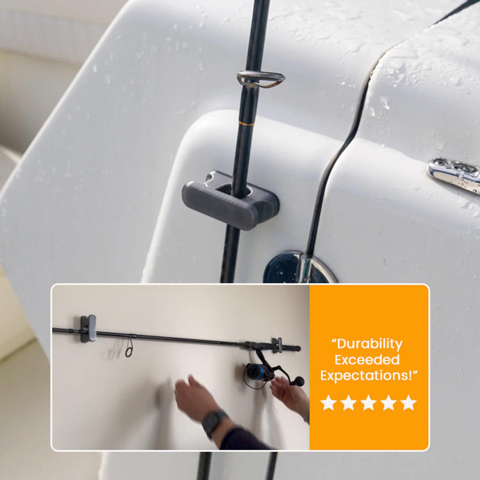 Wall Mount Fishing Rod Holders - Fishing Rod Rack reseña y precio