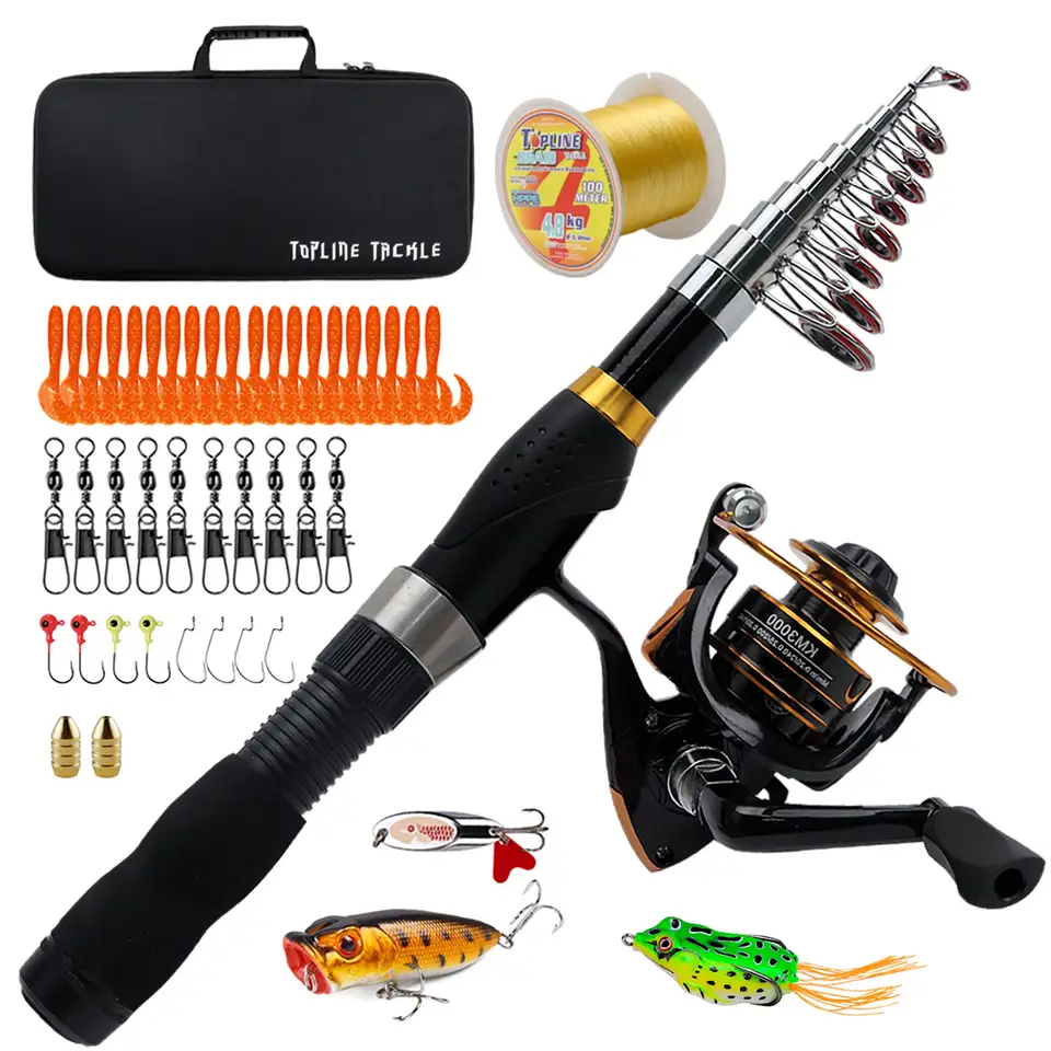 Portable Collapsible Ultraligh - Fishing Rod Telescopic reseña y precio