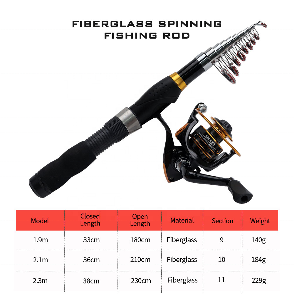 Portable Collapsible Ultraligh - Fishing Rod Telescopic reseña y precio