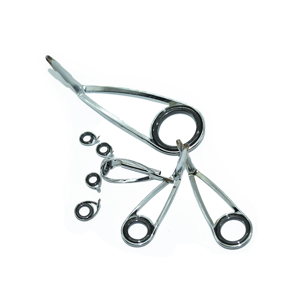 8pcs/Kit KLH Bracket Stainless - Fishing Rod Building Kit reseña y precio