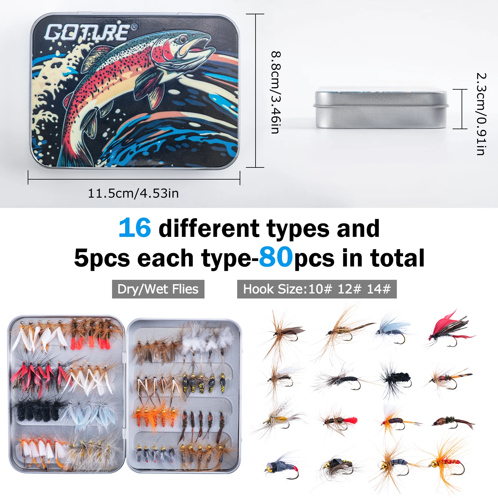 Goture Fly Fishing Rod and Ree - Fishing Rod Fly reseña y precio