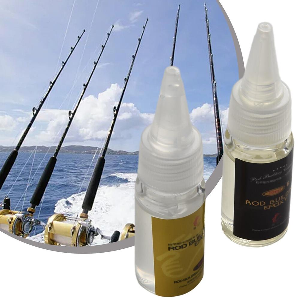2Pcs Fishing Rod Glue Fishing  - Fishing Rod Building Kit reseña y precio