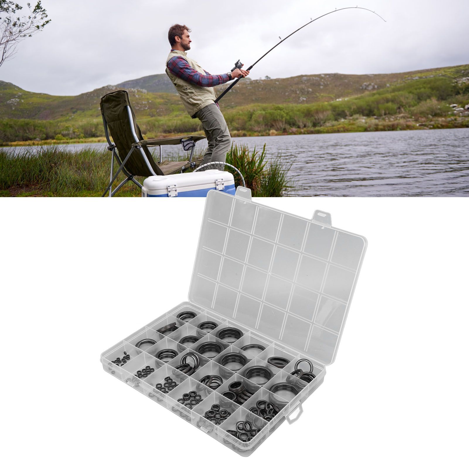 Fishing Rod Guide Repair Kit F - Fishing Rod Building Kit reseña y precio