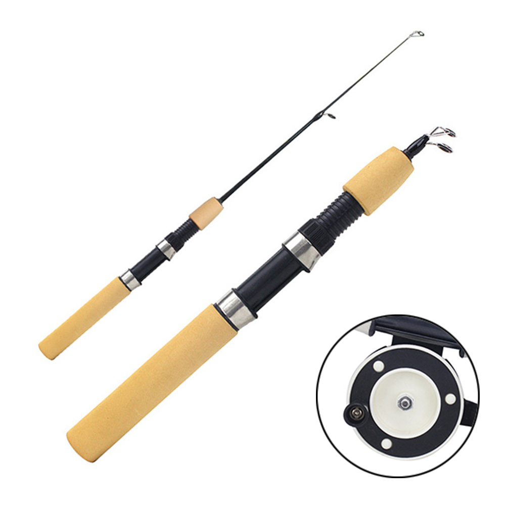 Ice Fishing Rod Portable Spinn - Fishing Rod Ice reseña y precio