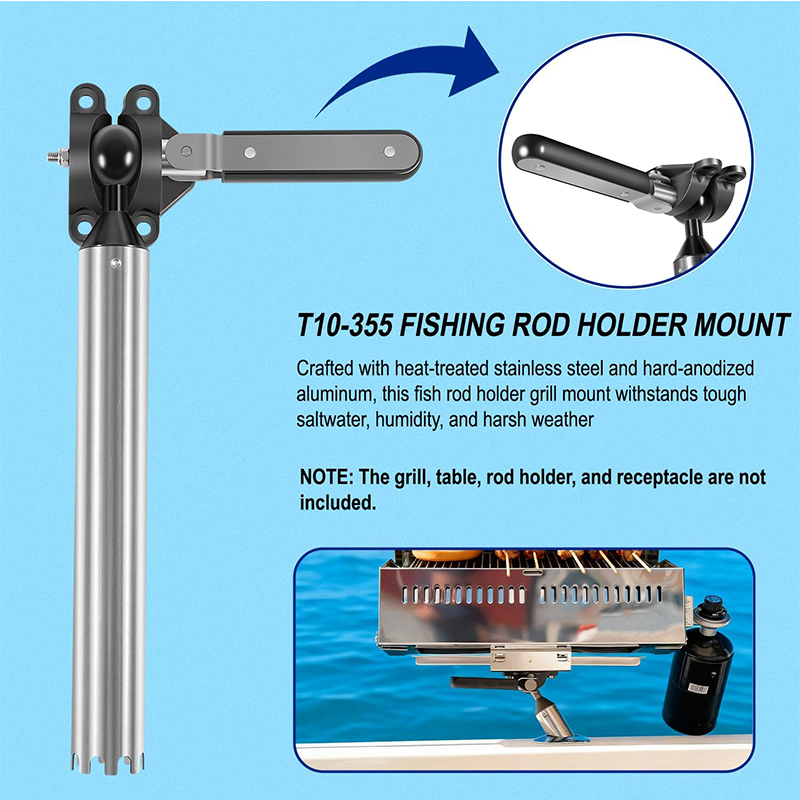 All-Angle Adjustable Fish Rod  - Fishing Rod Holder reseña y precio