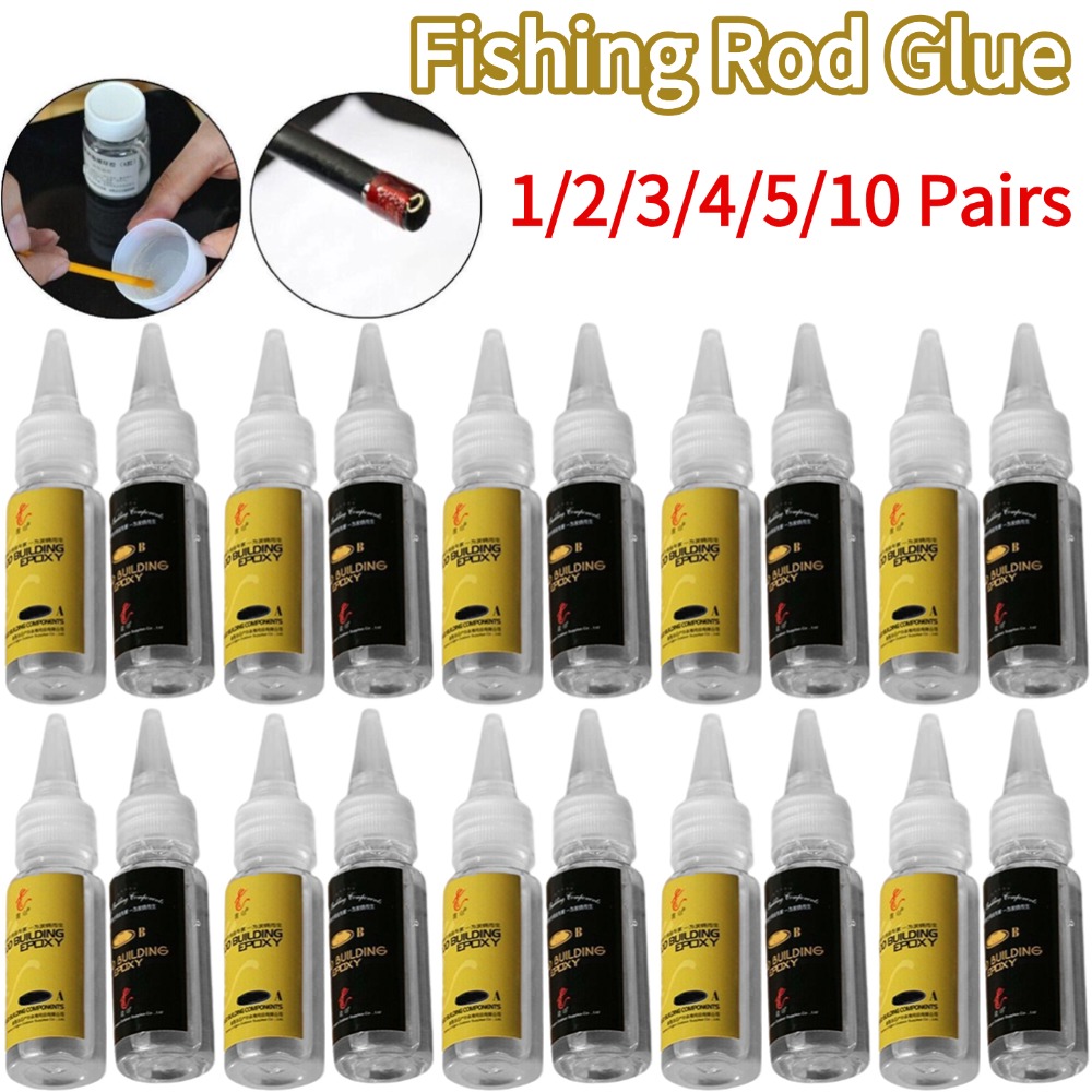 2Pcs Fishing Rod Glue Fishing  - Fishing Rod Repair Kit reseña y precio