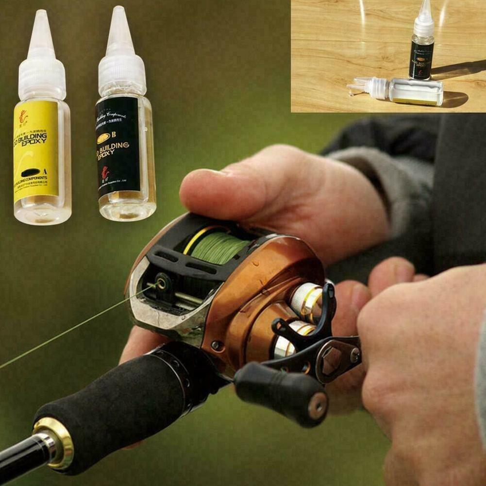 2Pcs Fishing Rod Glue Fishing  - Fishing Rod Repair Kit reseña y precio
