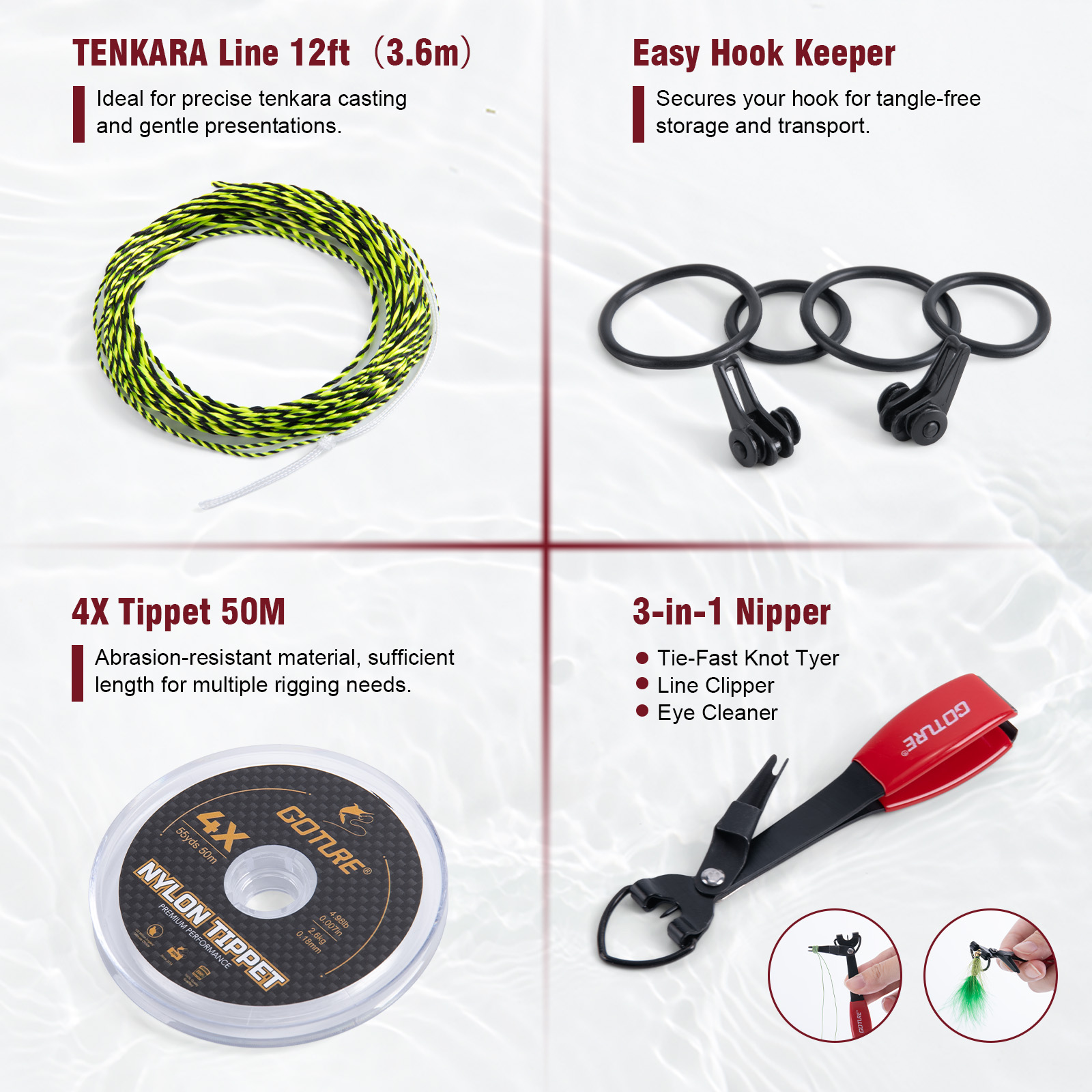 Goture Fishing Rod Combo Fly F - Fishing Rod Fly reseña y precio