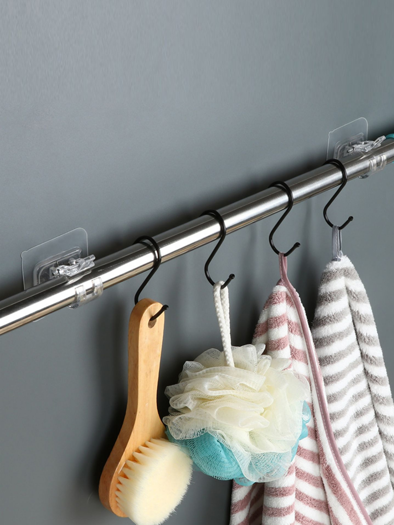 Non Perforated Adhesive Curtai - Fishing Rod Telescopic reseña y precio