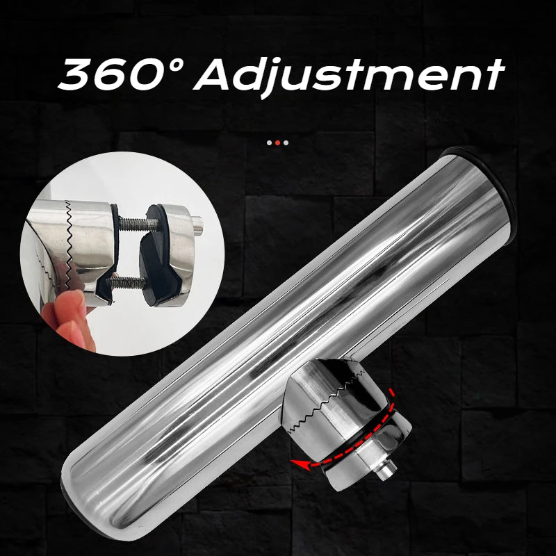 1PC Fishing Rod Holder Stainle - Fishing Rod Rack reseña y precio