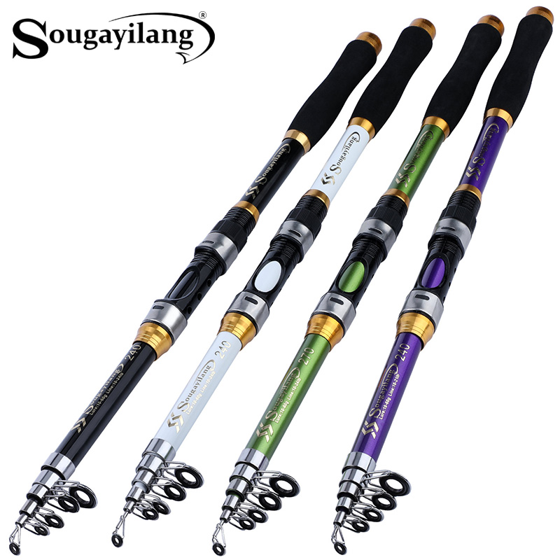 Sougayilang 4 Colors Telescopi - Fishing Rod Surf reseña y precio