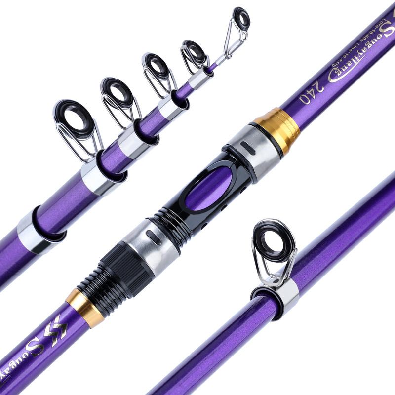 Sougayilang 4 Colors Telescopi - Fishing Rod Surf reseña y precio
