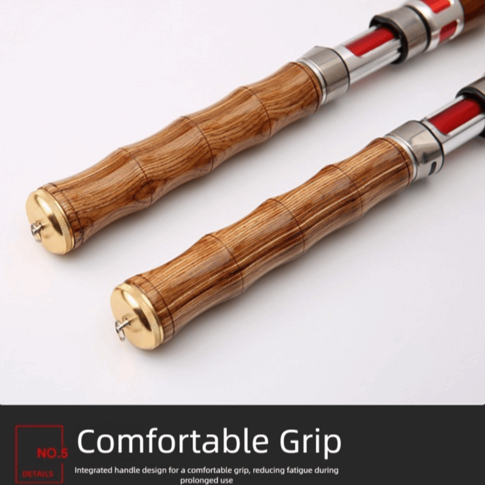 4 Sections Spinning Fishing Ro - Fishing Rod Carbon Fiber reseña y precio