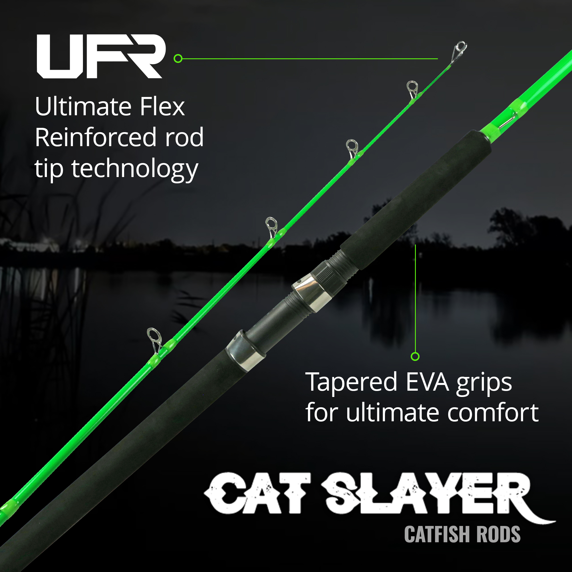 Cat Slayer 7 foot 6 inch mediu - Fishing Rod Spinning reseña y precio