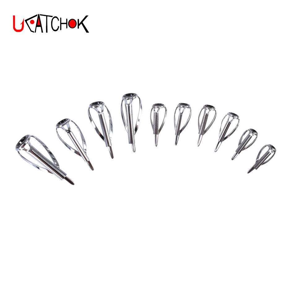 10pcs/pack top guide enhanced  - Fishing Rod Guide Replacement reseña y precio