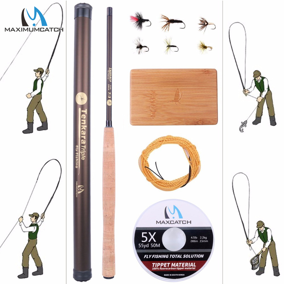 Maximumcatch 9-13FT V-Tenkara  - Fishing Rod Ice reseña y precio