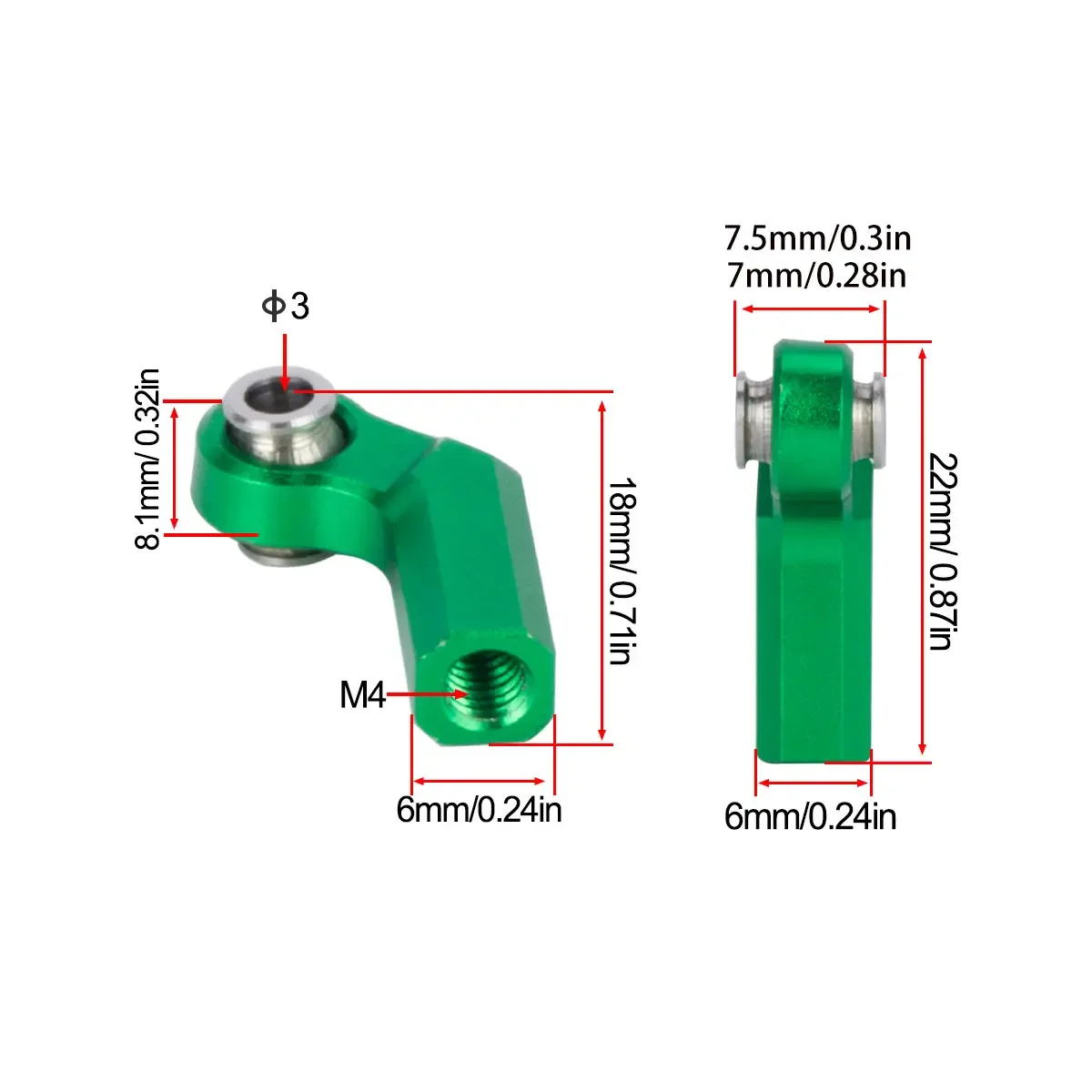 4Pcs M4 Metal Ball Head Holder - Fishing Rod Holder reseña y precio