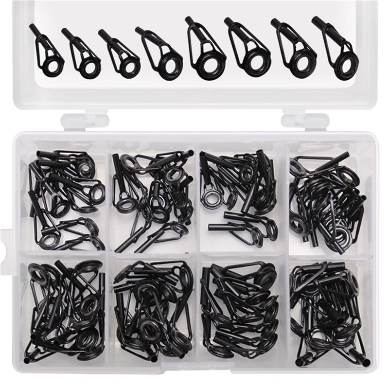 8/80Pcs Fishing Rod Guides Hig - Fishing Rod Guide Replacement reseña y precio