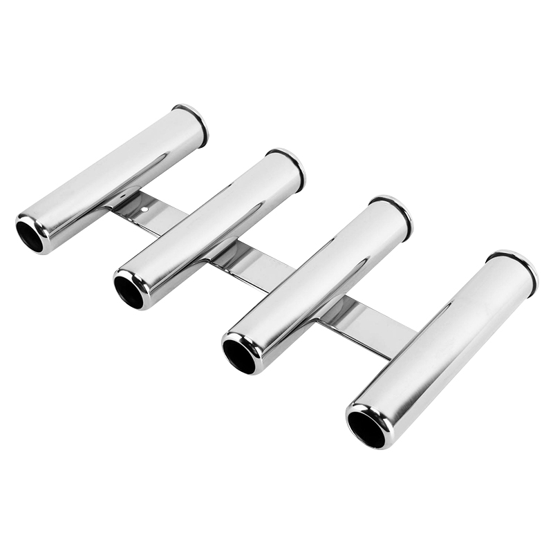 Stainless Steel 4 Tubes Rod ho - Fishing Rod Rack reseña y precio