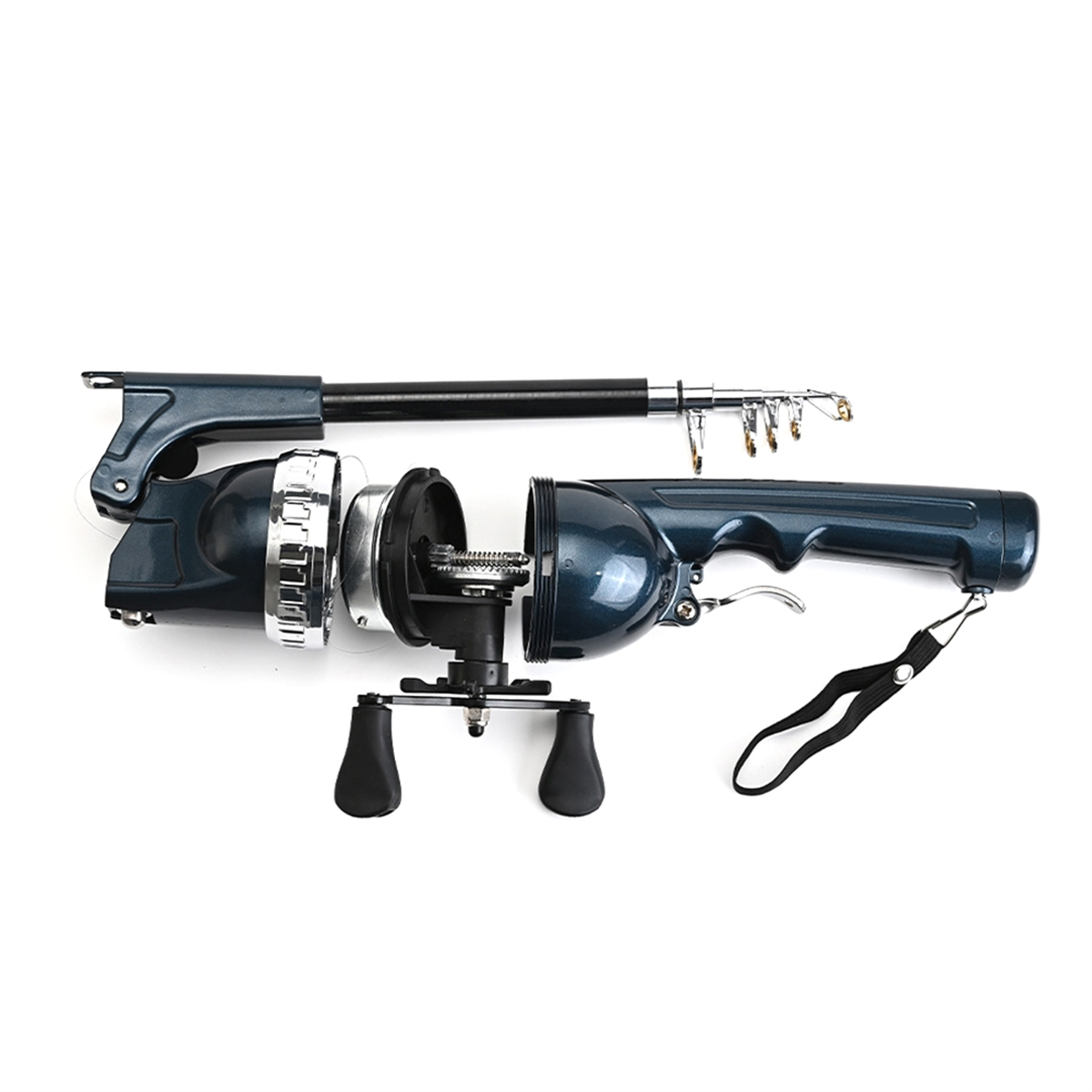 X59A_Portable Folding Fishing  - Fishing Rod Telescopic reseña y precio