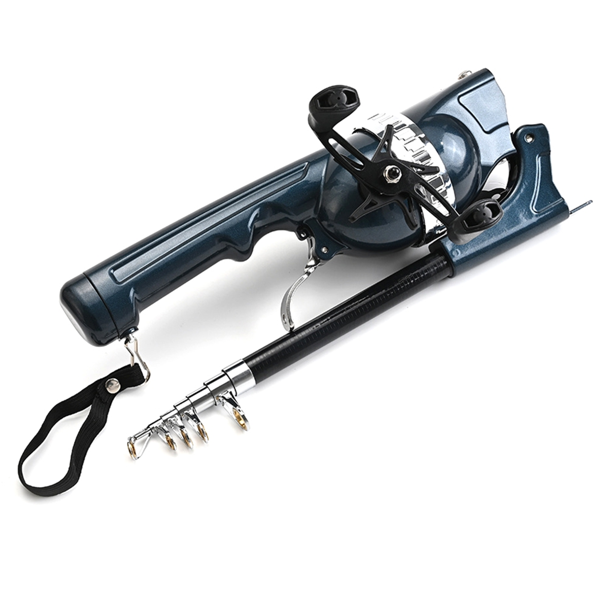 X59A_Portable Folding Fishing  - Fishing Rod Telescopic reseña y precio