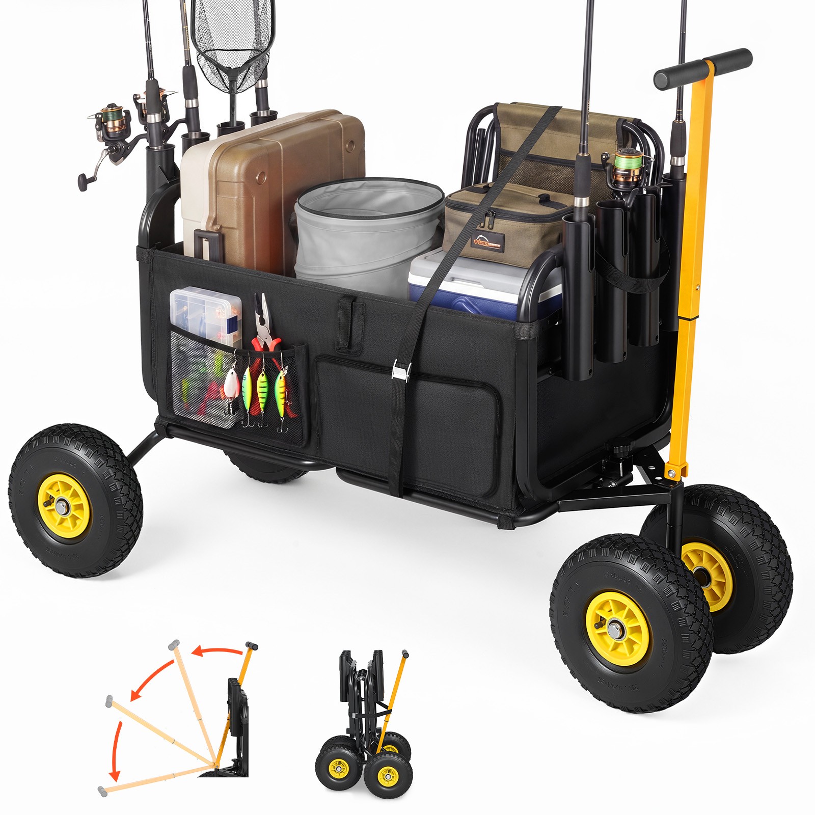 Uimoso Foldable Beach Fishing  - Fishing Rod Holder reseña y precio