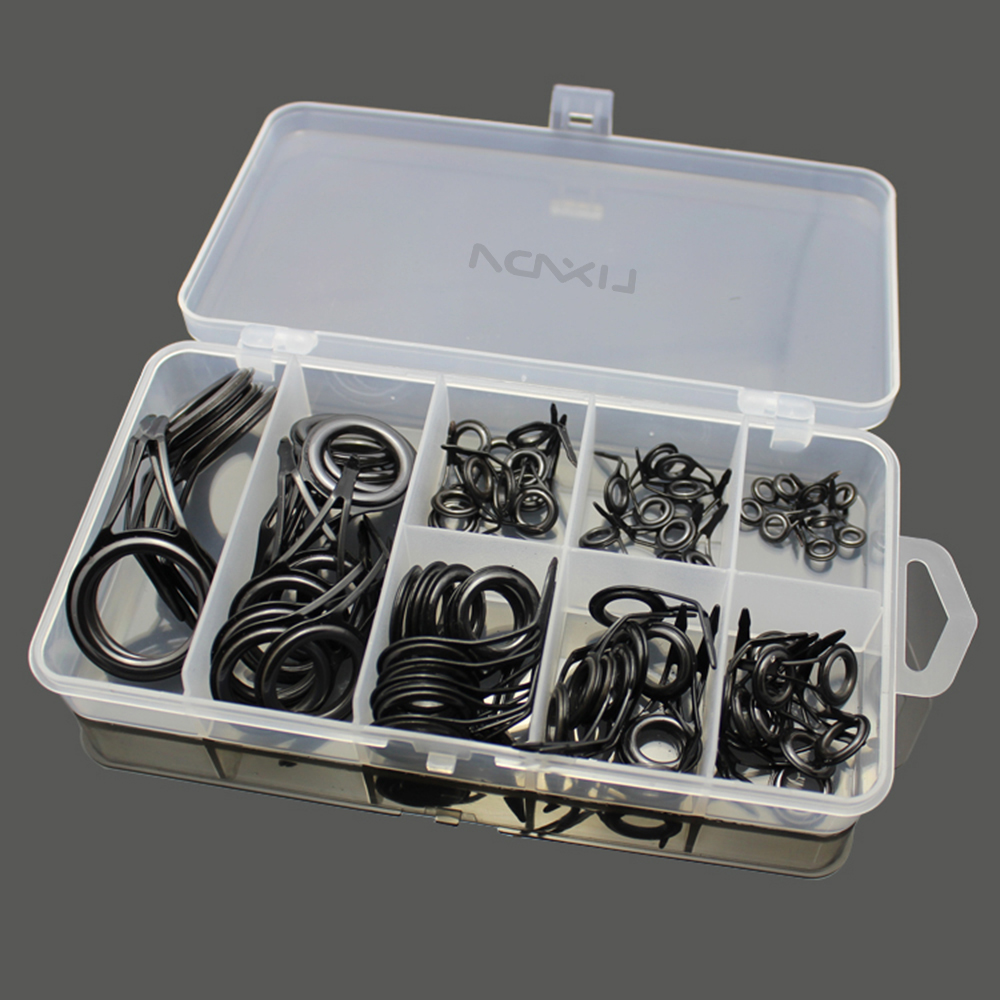 75pcs Various Sizes Fishing Ro - Fishing Rod Guide Replacement reseña y precio